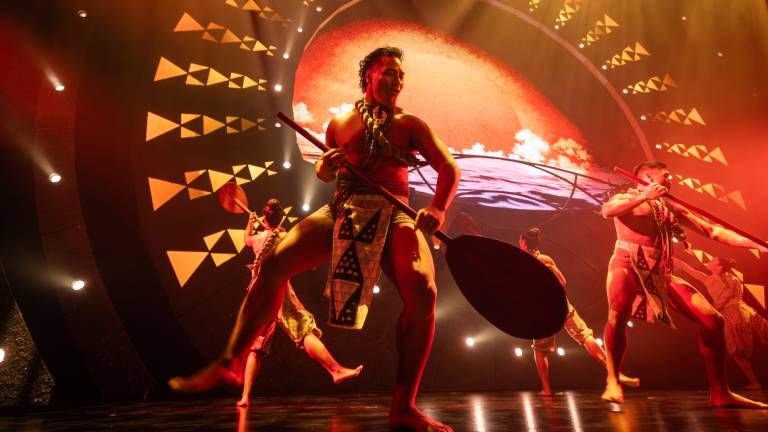 “Auana” is centered around the chants, dances, myths, legends, culture and history of Hawaii.