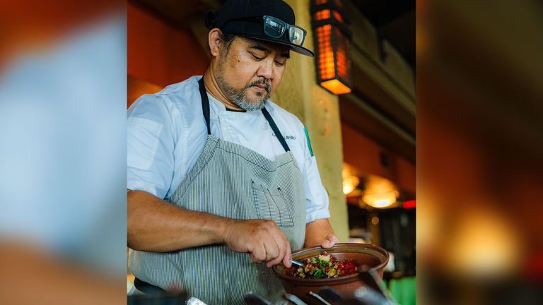 A brand-new poke experience includes a chef-led cooking demonstration and a tasting of the dish.