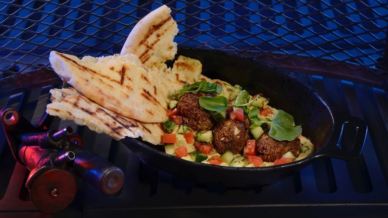 A Persian lamb recipe inspired the plant-based Felucian Kefta Garden Spread served in Star Wars: Galaxy’s Edge at Disneyland.