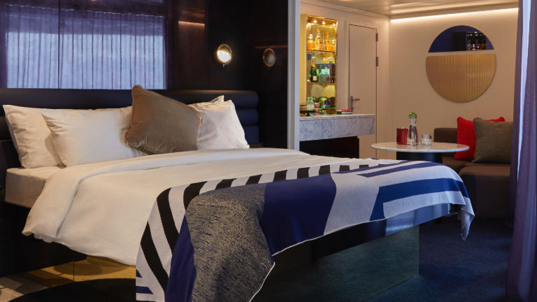 Cheeky Corner Suites are one of the RockStar Quarters suite options.