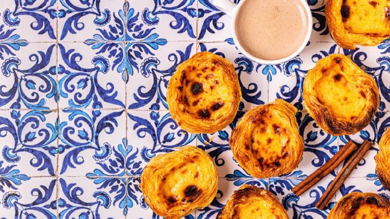 Clients can try the popular Portuguese pasteis de nata (egg tarts) at several relaxed cafes in the center of Funchal.