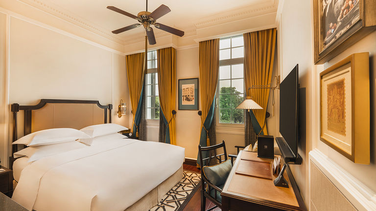 Guestrooms in the Heritage Wing feel warm and charming.
