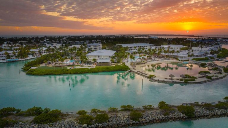 Hawks Cay in Marathon, Florida, offers guests easy beach access.