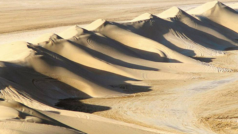 Much of Qatar’s adventure takes place in nearby sand dunes. // © 2015 Four Seasons Hotel Doha