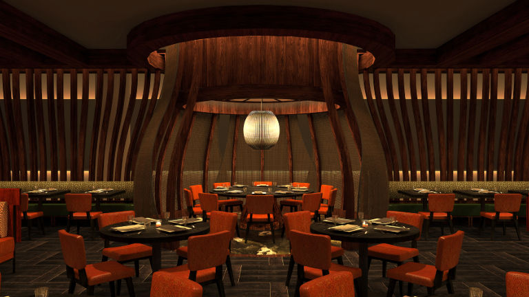 Nobu restaurant is just one of many dining options at Caesars New Orleans.