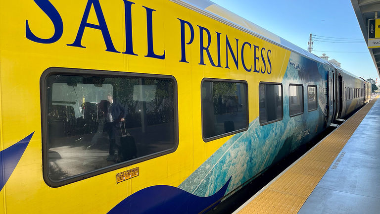 Princess and Brightline have partnered.