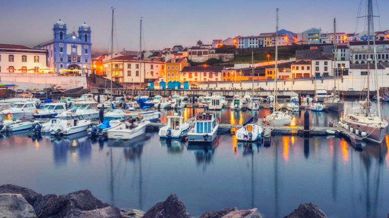 Take a stroll through Angra do Heroismo on Terceira Island in the Azores. // © 2017 iStock