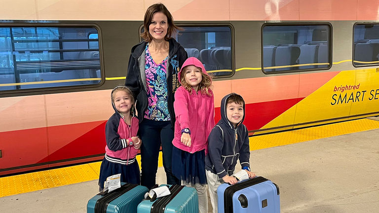 The author and her kids