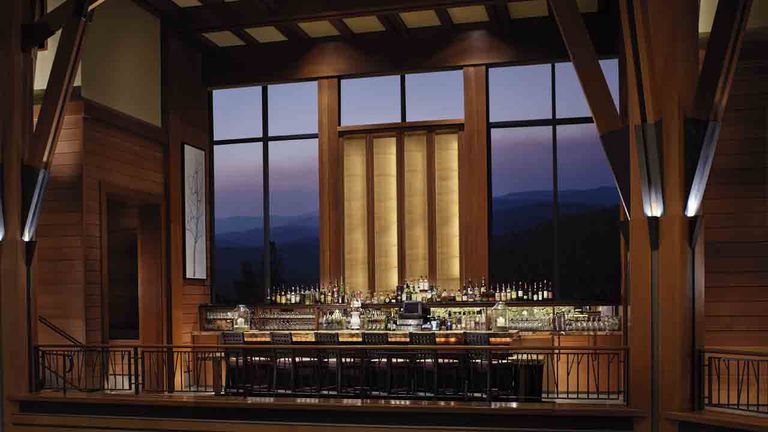 The lobby bar