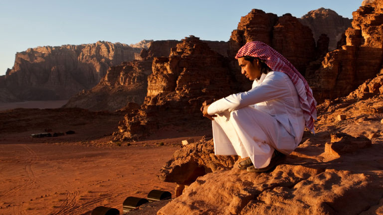 The Meaningful Travel Map of Jordan includes Bedouin camps and other local groups. // © 2018 Getty Images