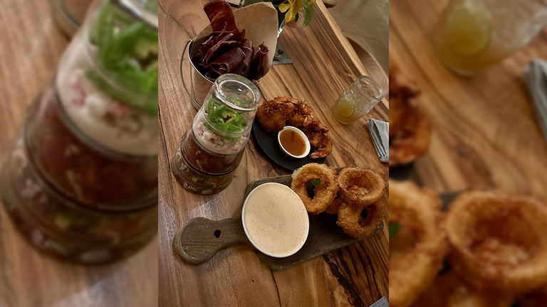 The Sandbar Lobby Lounge serves delicious small plates meant for sharing.