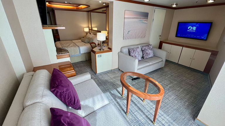 The two-bedroom Family Suite can sleep up to eight people.